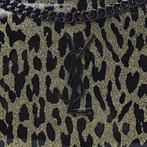 YSL Leopard Chain Purse Wallet - Picture 3 of 10